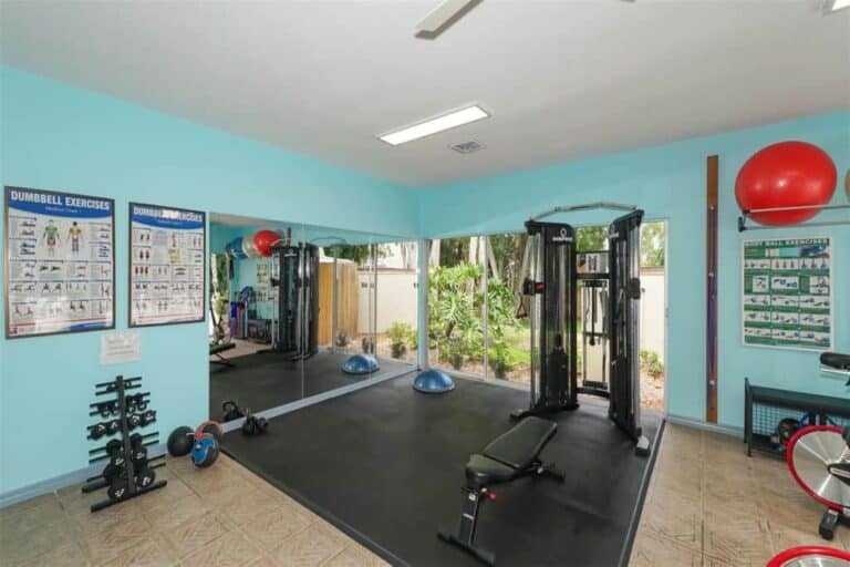Banyan Bay Club Condos in Longboat Key, FL. - Fitness Room