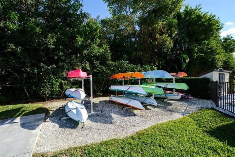 Bay Harbour Condos in Longboat Key, FL. - Kayak Launch