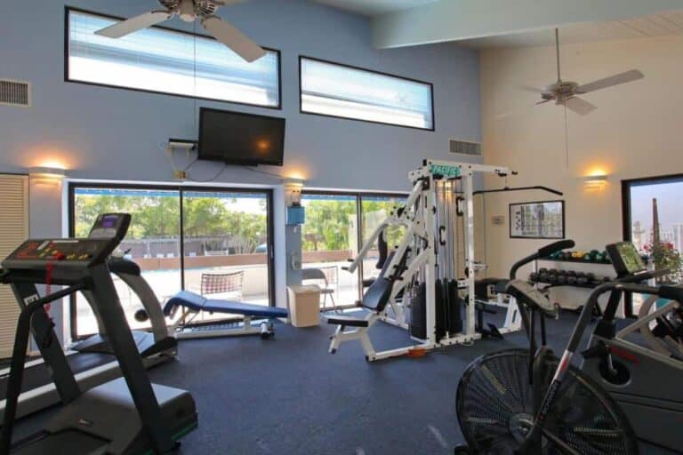 Bayport Condos in Longboat Key, FL. - Fitness Room