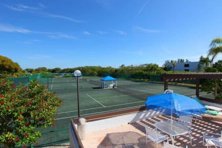 Bayport Condos in Longboat Key, FL. - Tennis Courts