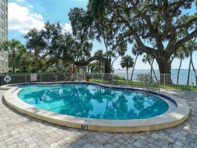 Bays Bluff Condos in Downtown Sarasota, FL. - Pool