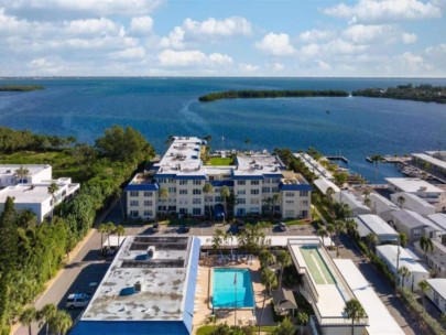 Beach Harbor Club Condos in Longboat Key, FL. - Aerial