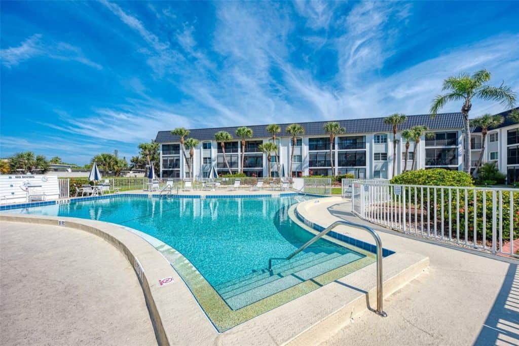 Beachway Condos in Siesta Key, FL. - Pool