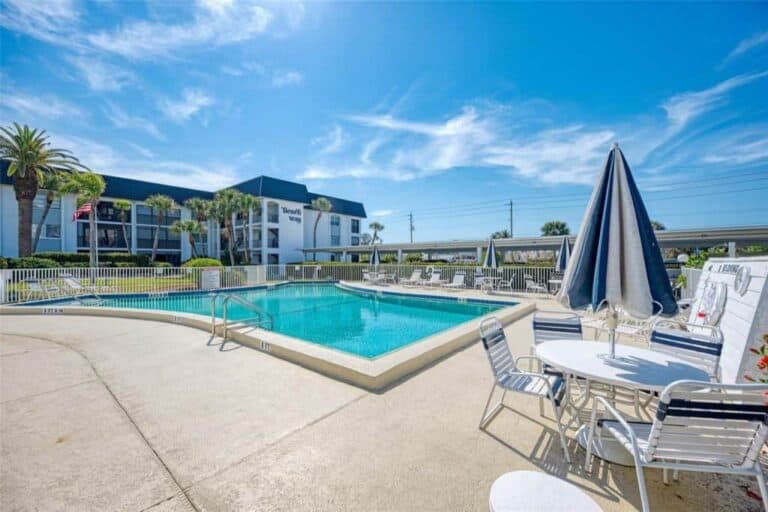 Beachway Condos in Siesta Key, FL. - Pool