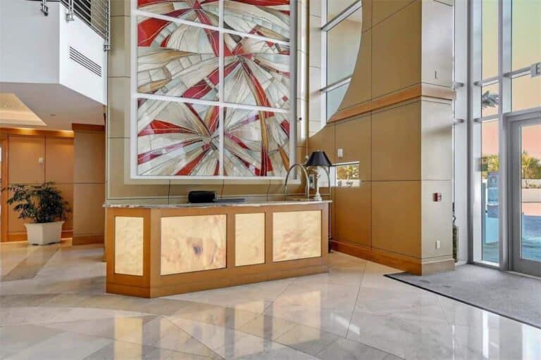 Beau Ciel Condos in Downtown Sarasota, FL. - Concierge Desk