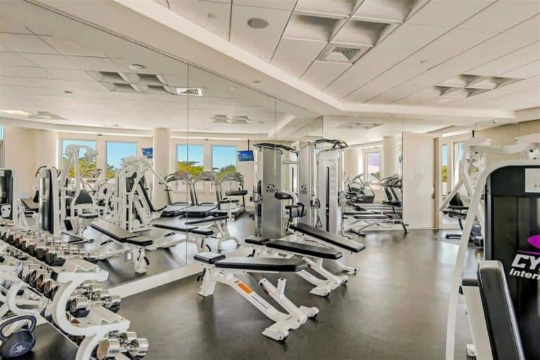 Beau Ciel Condos in Downtown Sarasota, FL. - Fitness Room