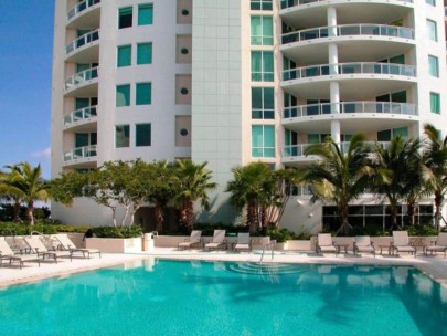 Beau Ciel Condos in Downtown Sarasota, FL. - Pool