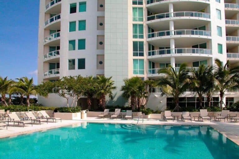 Beau Ciel Condos in Downtown Sarasota, FL. - Pool