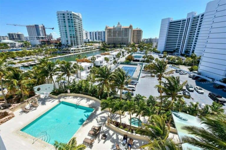 Beau Ciel Condos in Downtown Sarasota, FL. - Pool