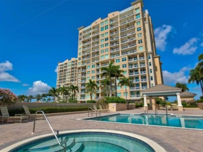 Bel Mare Condos in Palmetto, FL. - Pool and Grounds