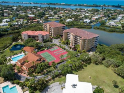 Blackburn Harbor Residences Condos in Osprey FL. - Aerial