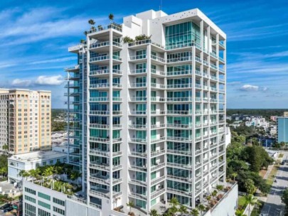 BLVD Sarasota Condos in Downtown Sarasota, FL. - Building