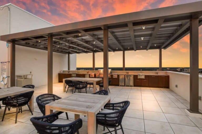 BLVD Sarasota Condos in Downtown Sarasota, FL. - Rooftop Terrace