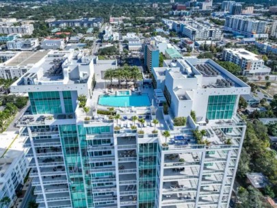 BLVD Sarasota Condos in Downtown Sarasota, FL. - Building