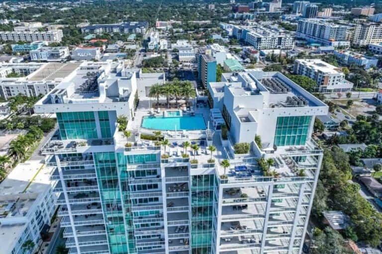 BLVD Sarasota Condos in Downtown Sarasota, FL. - Building