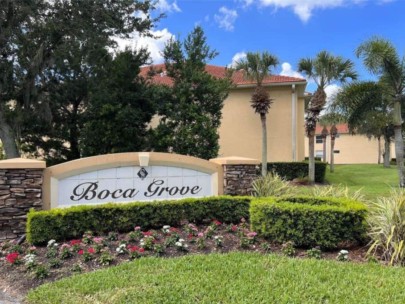 Boca Grove Condos in Lakewood Ranch, FL. - Entrance Sign