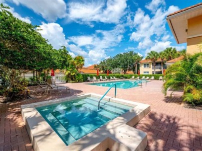 Boca Grove Condos in Lakewood Ranch, FL. - Pool & Hot tub