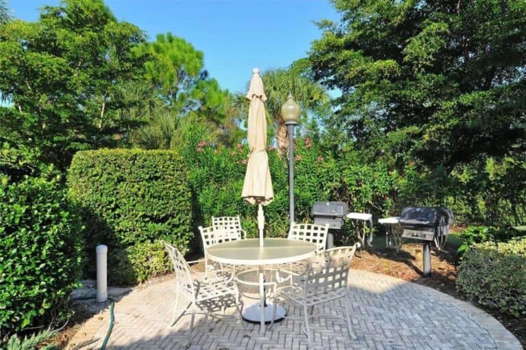 Botanica On Palmer Ranch Condos in Sarasota, FL. - Clubhouse Patio