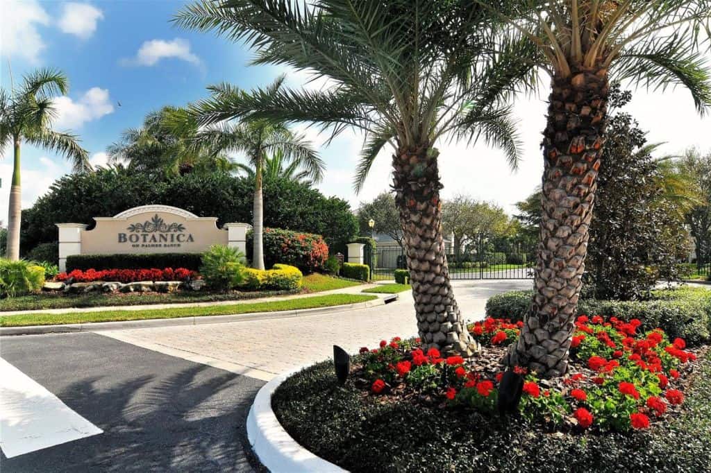 Botanica On Palmer Ranch Condos in Sarasota, FL. - Entrance Sign