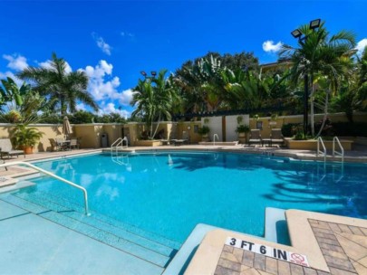 Broadway Promenade Condos in Downtown Sarasota, FL. - Pool