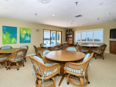 Buttonwood Cove Condos in Longboat Key, FL. - Clubroom