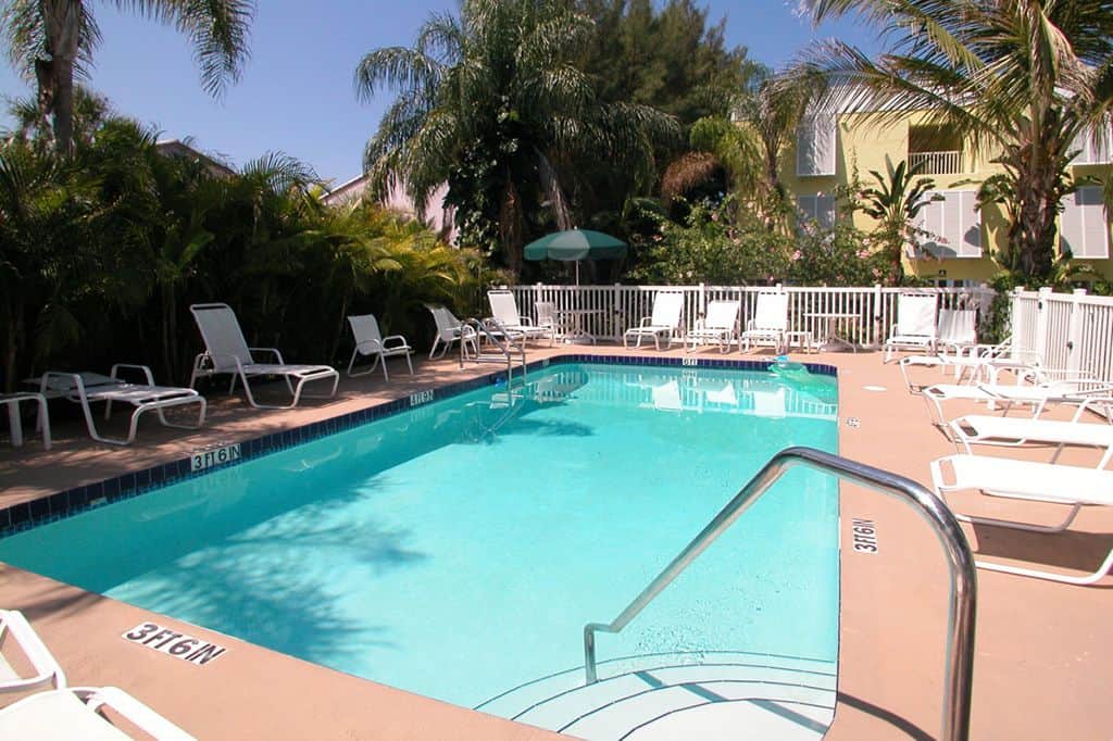 Cabana Beach Club Condos in Longboat Key, FL. - Pool