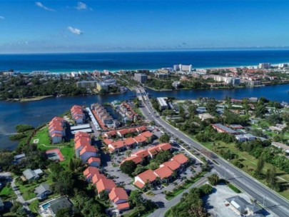 Castel Del Mare Condos in Sarasota, FL. - Aerial