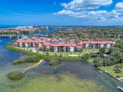 Castel Del Mare Condos in Sarasota, FL. - Aerial