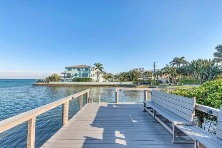 Cedars East Condos in Longboat Key, FL. - Pier