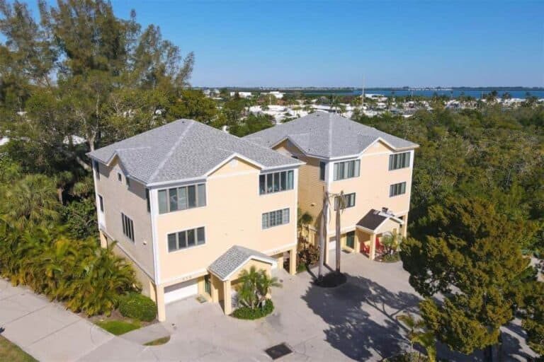 Cedars East Condos in Longboat Key, FL. - Aerial