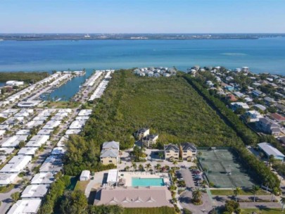 Cedars East Condos in Longboat Key, FL. - Aerial