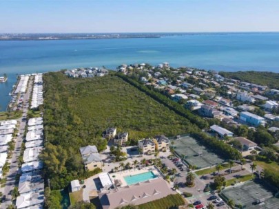 Cedars East Condos in Longboat Key, FL. - Aerial