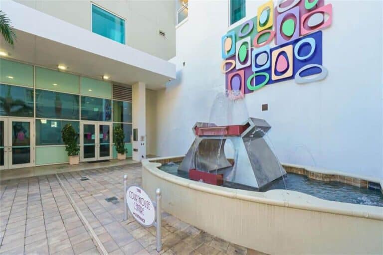 Cityscape Condos in Downtown Sarasota, FL. - Approach to Entrance