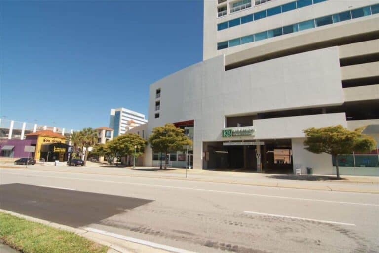 Cityscape Condos in Downtown Sarasota, FL. - Parking Garage