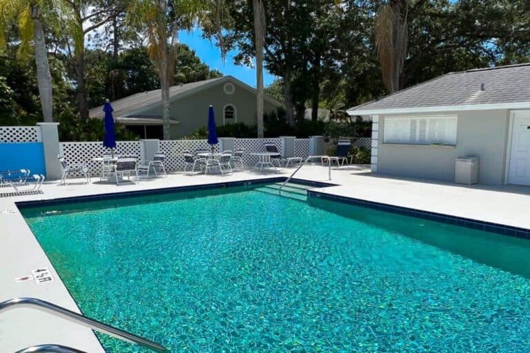 Club Villas Condos in Palm Aire Sarasota, FL. - Pool