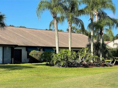 Clubside Villas in Palm Aire Sarasota, FL. - Back of Villa