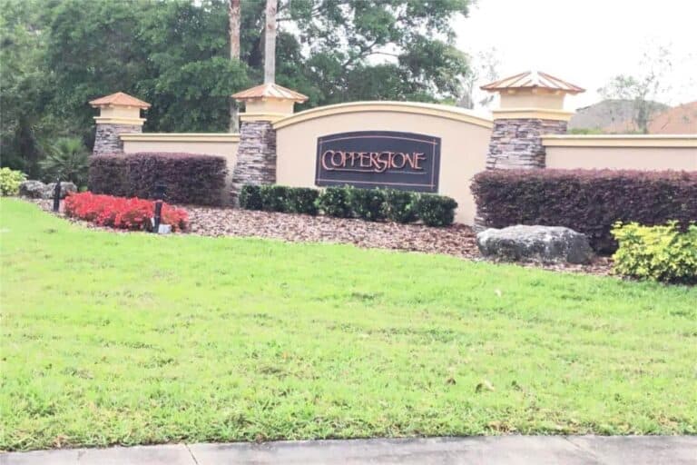 copperstone-townhomes-parrish-fl-15 Copperstone Townhomes in Parrish, FL. - Entrance Sign