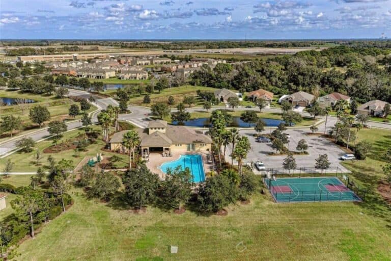 copperstone-townhomes-parrish-fl-2 Copperstone Townhomes in Parrish, FL. - Aerial