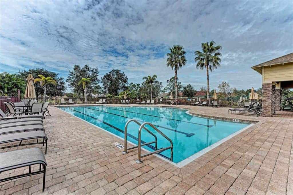 Copperstone Townhomes in Parrish, FL. - Pool