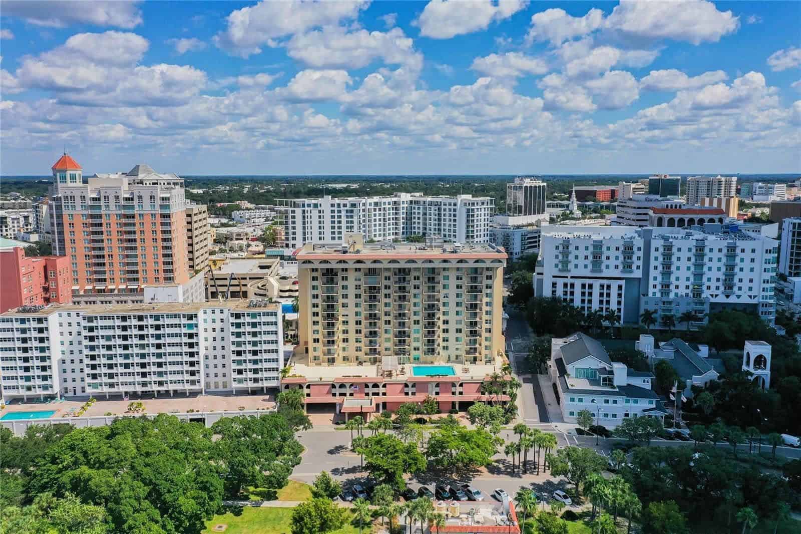 The 101 Condominium Condos For Sale in Downtown Sarasota, FL.