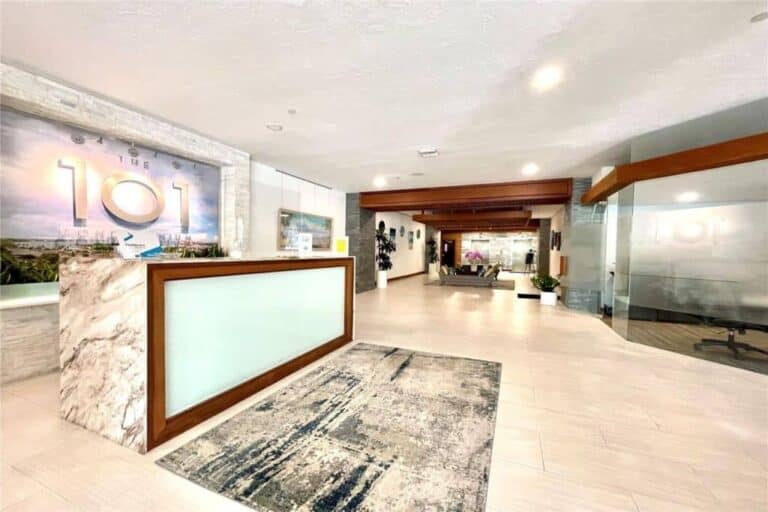 The 101 Condominium-Condos in Downtown Sarasota, FL. - Lobby