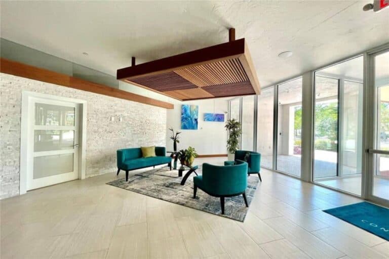 The 101 Condominium Condos in Downtown Sarasota, FL. - Lobby