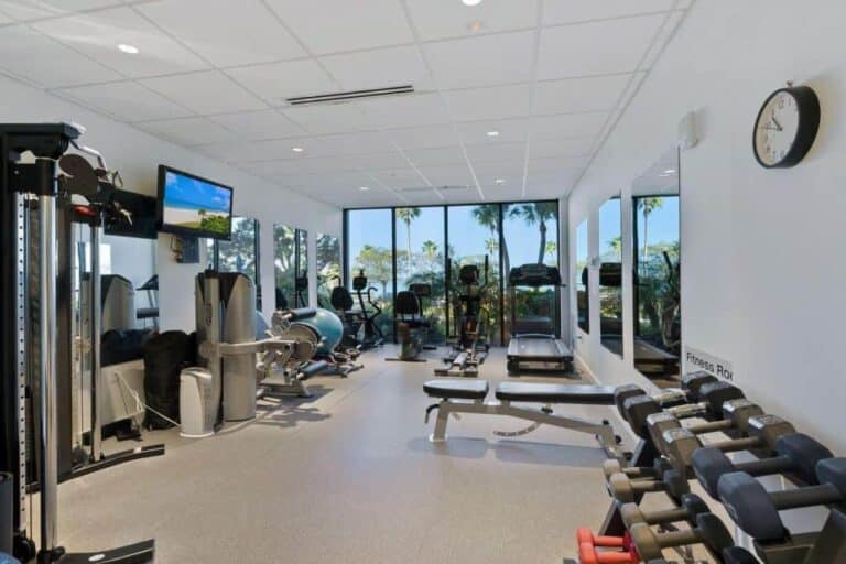 Embassy House Condos in Downtown Sarasota, FL. - Fitness Center