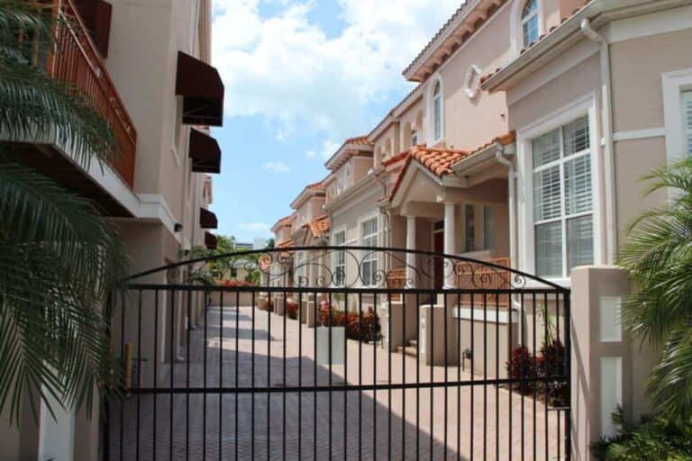 Encore Condos in Downtown Sarasota, FL. - Gated Entry
