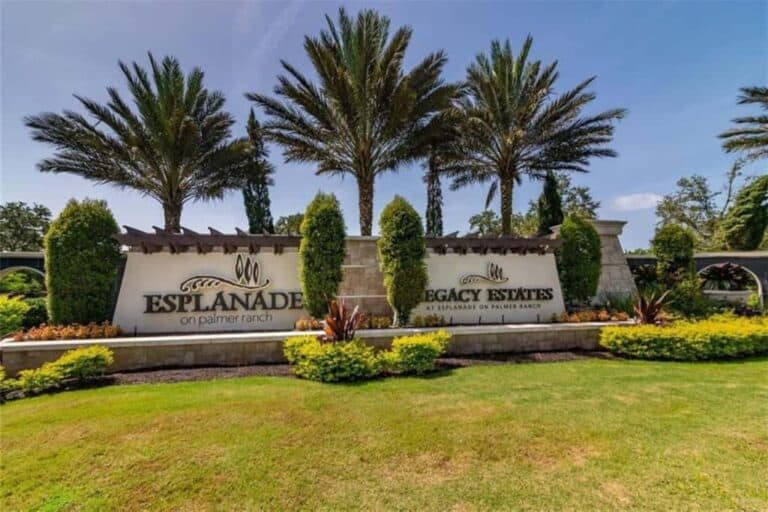 esplanade-on-palmer-ranch-sarasota-fl-3 Esplanade on Palmer Ranch Condos For Sale in Sarasota, FL. - Entrance Sign