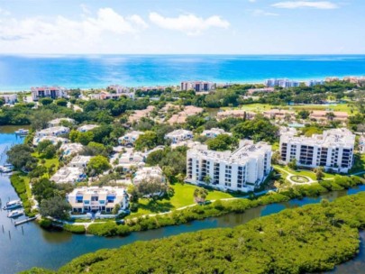 Fairway Bay Condos in Longboat Key, FL. - Aerial