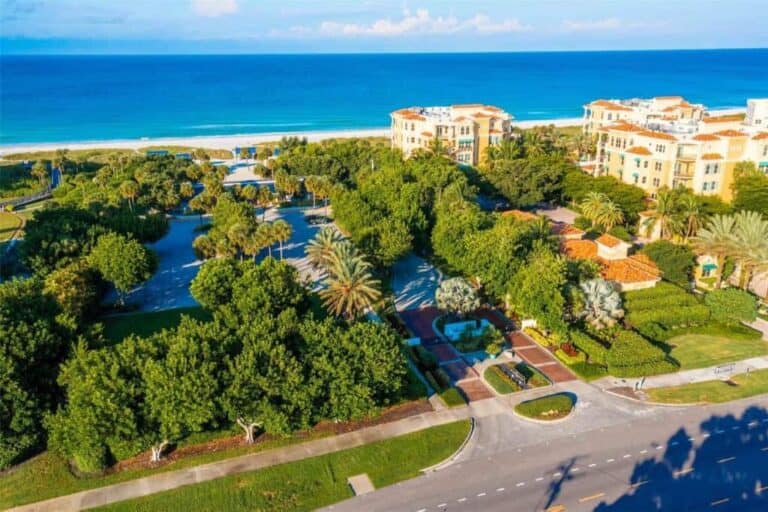 Fairway Bay Condos in Longboat Key, FL. - Aerial