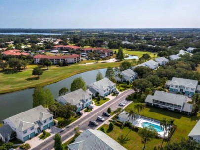 Fairway Gardens Condos in Bradenton, FL. - Aerial