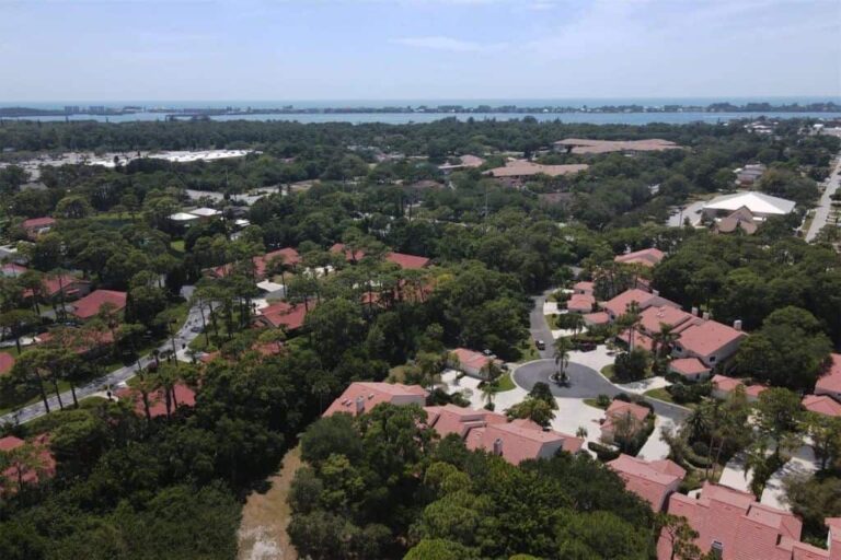 Fairway Woods Condos in Palmer Ranch Sarasota, FL. - Aerial