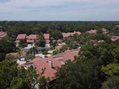 Fairway Woods Condos in Palmer Ranch Sarasota, FL. - Aerial